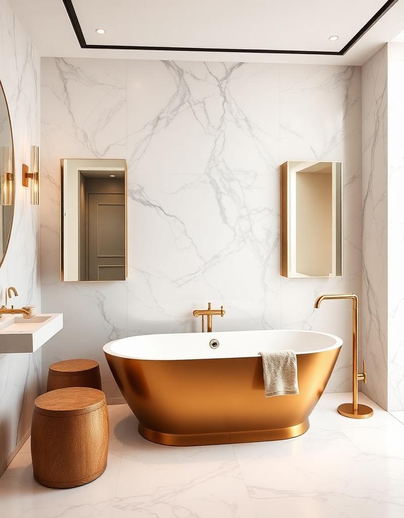 Marble Spa Bathroom
